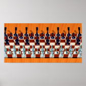 Infinite 3D stereogram Poster (Voorkant)