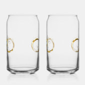 Infinité avec plume de paon doré (Droite)