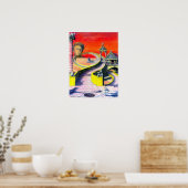 Infinité avec pomme - Poster (Cuisine)