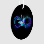 Infinité brillante avec papillon magique (devant)