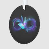 Infinité brillante avec papillon magique (devant)
