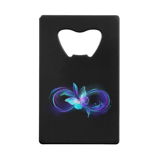 Infinité brillante avec papillon magique (Devant)