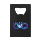 Infinité brillante avec papillon magique (Dos)