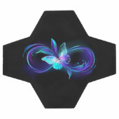 Infinité brillante avec papillon magique (Plat)