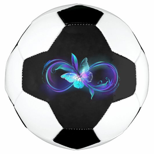 Infinité brillante avec papillon magique (Devant)