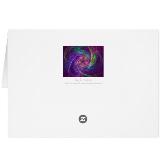 Infinité colorée (Dos Horizontal)