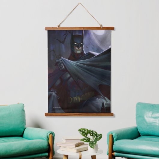 Infinite Crisis Batman Illustratie Hangend Wandkleed (Woonkamer)