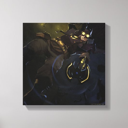Infinite Crisis Gaslight Batman Illustratie Canvas Afdruk (Voorkant)