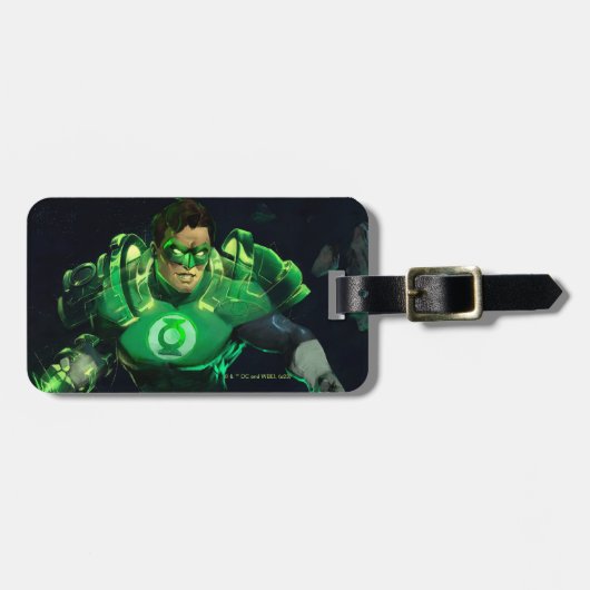 Infinite Crisis Green Lantern Illustratie Bagagelabel (Voorkant horizontaal)