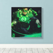 Infinite Crisis Green Lantern Illustratie Canvas Afdruk (Insitu (Houten vloer))