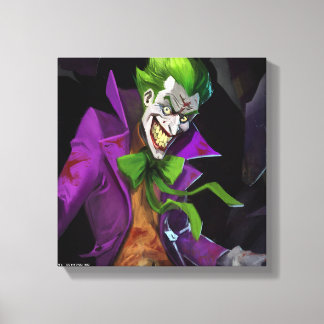 Infinite Crisis Joker illustratie Canvas Afdruk