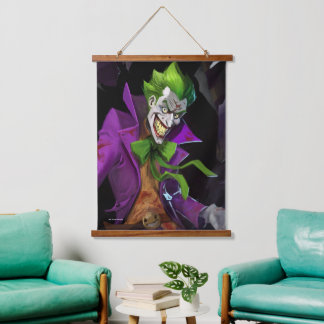 Infinite Crisis Joker illustratie Hangend Wandkleed