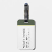 Infinite Crisis Poison Ivy Illustratie Bagagelabel (Achterkant verticaal)