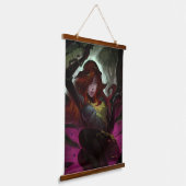 Infinite Crisis Poison Ivy Illustratie Hangend Wandkleed (Gebogen)