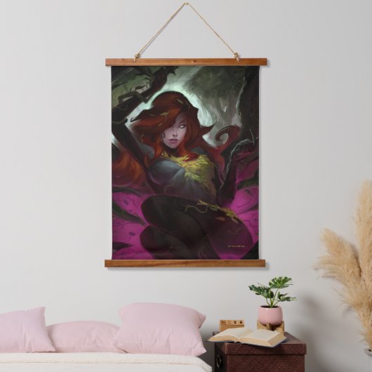 Infinite Crisis Poison Ivy Illustratie Hangend Wandkleed (Slaapkamer)