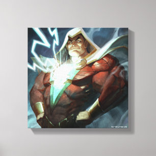 Infinite Crisis Shazam illustratie Canvas Afdruk