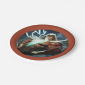 Infinite Crisis Shazam illustratie Papieren Bordje (Gekanteld)