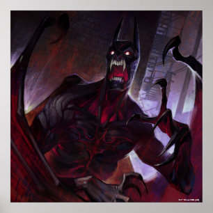 Infinite Crisis Vampire Batman Illustratie Poster
