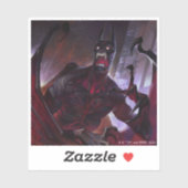 Infinite Crisis Vampire Batman Illustratie Sticker (Vel)