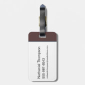 Infinite Crisis Wonder Woman Illustratie Bagagelabel (Achterkant verticaal)