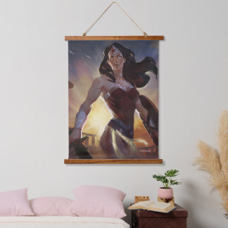 Infinite Crisis Wonder Woman Illustratie Hangend Wandkleed