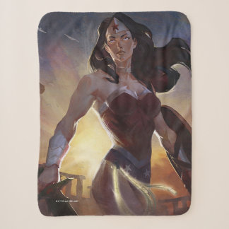 Infinite Crisis Wonder Woman Illustratie Sherpa Deken