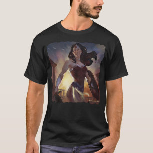 Infinite Crisis Wonder Woman Illustratie T-shirt