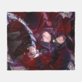 Infinite Crisis Zatanna illustratie Fleece Deken (Voorkant (Horizontaal))