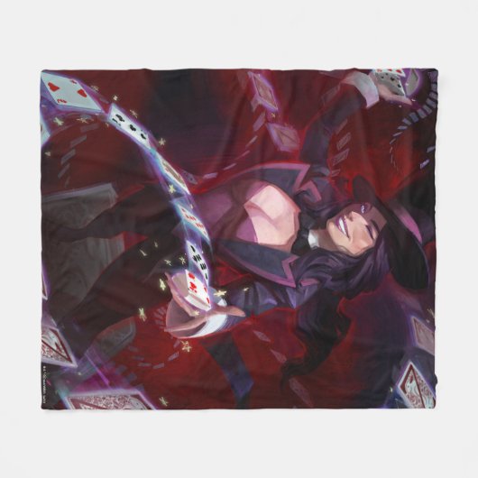 Infinite Crisis Zatanna illustratie Fleece Deken (Voorkant (Horizontaal))