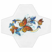 Infinité de papillons monarques (Plat)