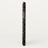 Infinite Keltische Knot Pattern op Leather Case-Mate iPhone Case (Achterkant / rechts)