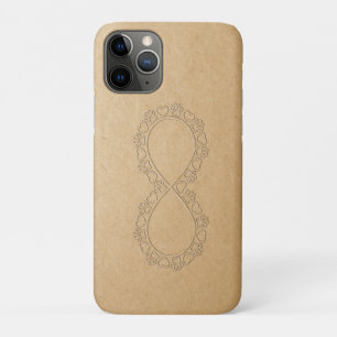 Infinite Love Dog Paw Print iPhone 11 Pro Hoesje
