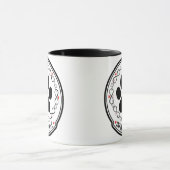 Infinite Love Paw Print Pet Memorial Mug (Centre)