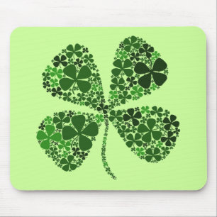 Infinite Luck 4-leaf Clover Muismat