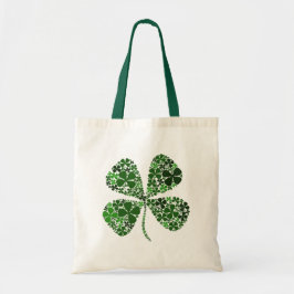Infinite Luck 4-leaf Clover Tote Bag