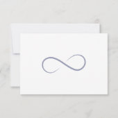 Infinité Minimaliste Poudre Bleu RSVP (Dos)