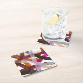 Infinite pad II Vierkante Kartonnen Onderzetter (Insitu)