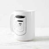 Infinite regressie koffiemok (Voorkant links)