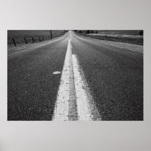 Infinite Road Poster, afdrukken Poster