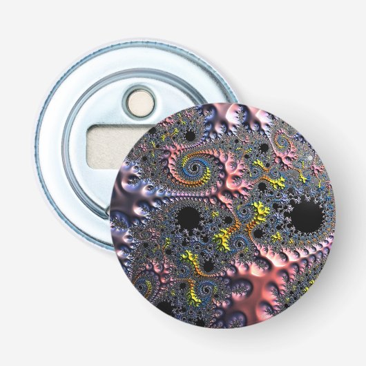 Infinite Spiral Realms Button Flesopener (Voorkant)