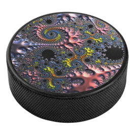 Infinite Spiral Realms Hockey Puck