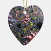 Infinite Spiral Realms Keramisch Ornament (Links)