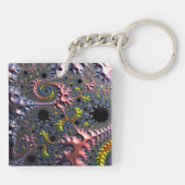 Infinite Spiral Realms Sleutelhanger (Achterkant)