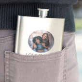 Infinite symbool voor regenboogliefde Aangepaste h Flacon (Voorbeeld)