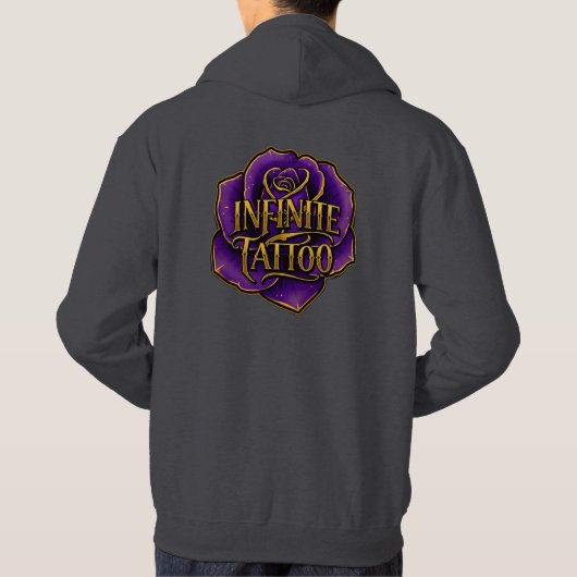 Infinite Tattoo co sweat - shirt à capuche (Dos)
