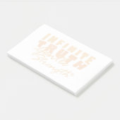 Infinite Truth, Gentle Strength Post-it® Notes (Incliné)
