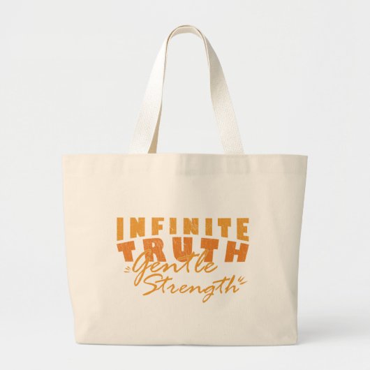 Infinite Truth, Gentle Strength Tote Bags (Voorkant)