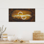 Infiniteit - afdruk poster (Keuken)