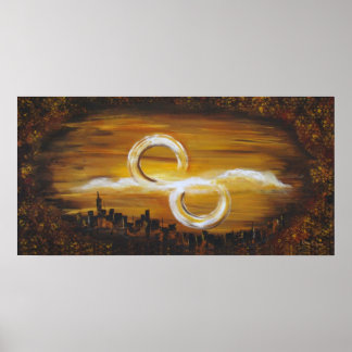 Infiniteit - afdruk poster