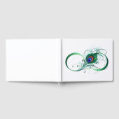 Infiniteitssymbool met Peacockdoether Gastenboek (Volledig)